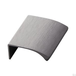 Edge Straight 40 kant möbelhandtag Borstad antracit