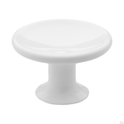 Möbelknopp 580 Vit Plast