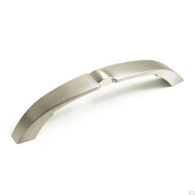 Avlångt möbelhandtag 7252 96 Borstad nickel