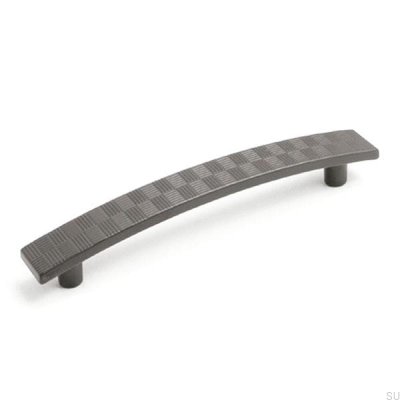 Avlångt möbelhandtag 7191 96 Metall svart