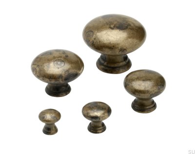 Möbelknopp 411 32 Antikt guld