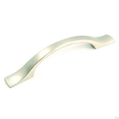 Avlångt möbelhandtag 7150 Borstad nickel
