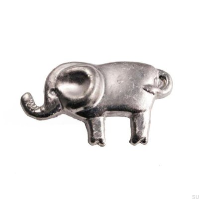 Möbelknopp Elefant Elephant Polerad nickel
