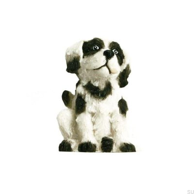Möbelknopp Hund Sittande Hund Polyresin