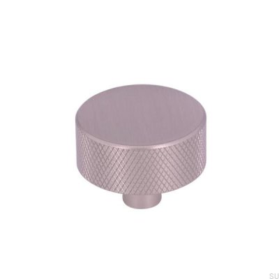 Möbelknopp 2464 33 Borstad nickel
