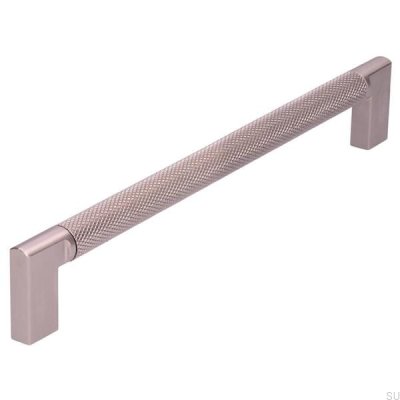 Långt möbelhandtag 2457 192 Borstad nickel
