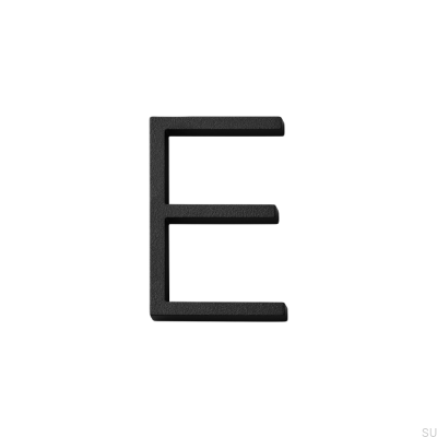 Husnumrering versal E Aluminium