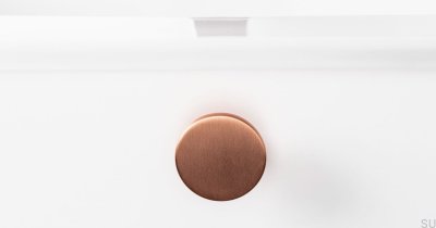 Como Stor möbelknopp Borstad koppar