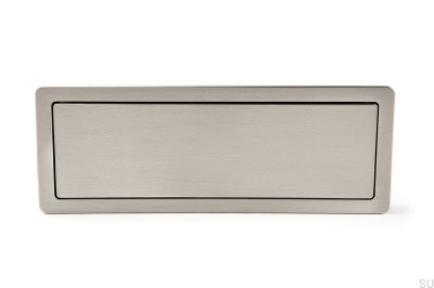 Raso 108 infällt möbelhandtag Borstad nickel