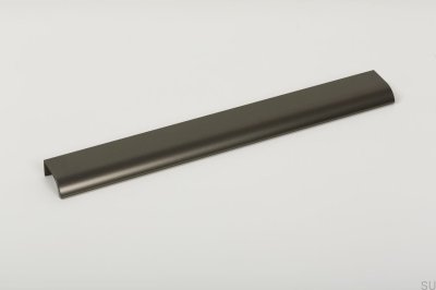Ona 256 Metallic Silver Edge Möbelhandtag