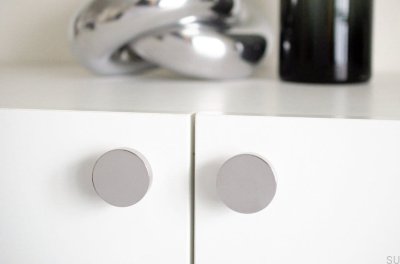 Möbelknopp Dot 40 Polerat rostfritt stål