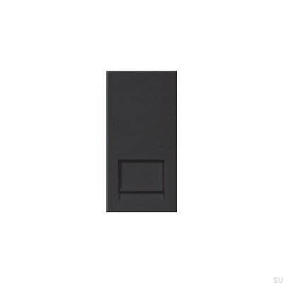 BT Master Socket Module för Euro Plate Svart Brittisk Standard