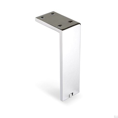 Fonda 100 möbelben, polerat silver