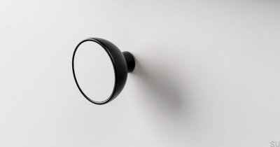 Bol Svart vägghängare med vit Eco