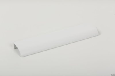 Ona 256 Edge Möbelhandtag Aluminium Vit