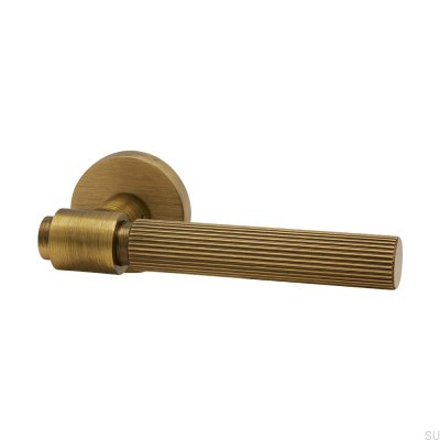 Helix Stripe 200 dörrhandtag Antik brons