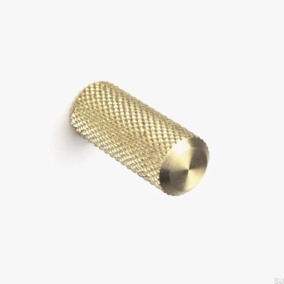 Möbelknopp Fing Grip Omålad mässing