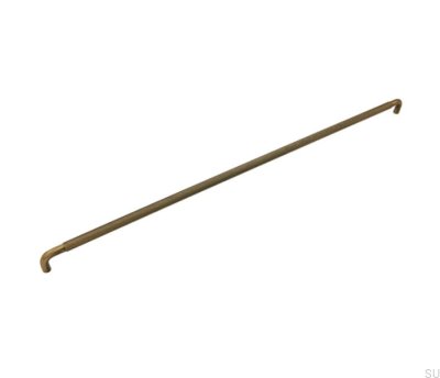 Avlångt möbelhandtag Helix 608 Antik Brons