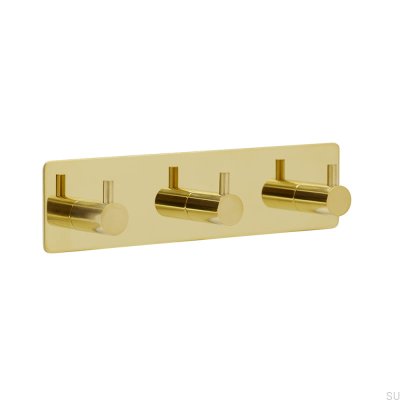 Basvägghängare 220-3 Polerat guld