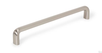 Långt möbelhandtag Redo 128 Borstad Nickel