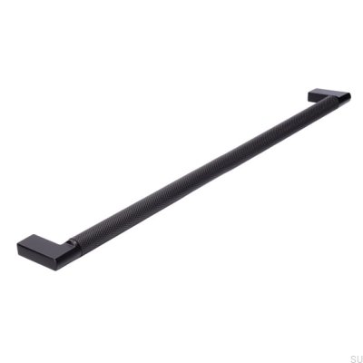 Avlångt möbelhandtag 2457 320 Metall Svart Mat