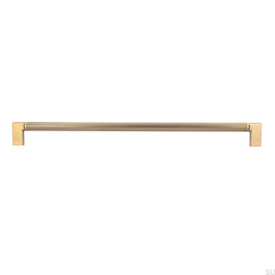 Avlångt möbelhandtag 2457 320 Antik Guld