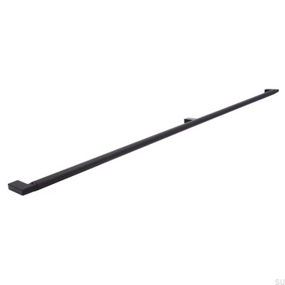 Avlångt möbelhandtag 2457 750 Metall Svart Mat