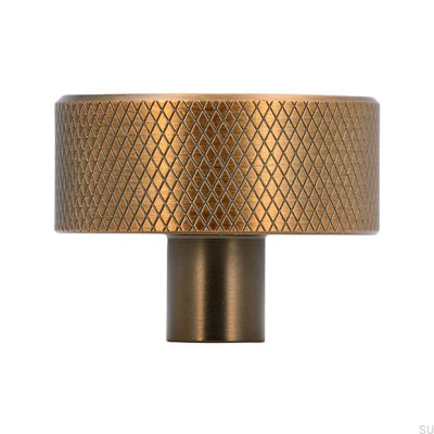 Möbelknopp 2464 33 Antik Guld Borstad