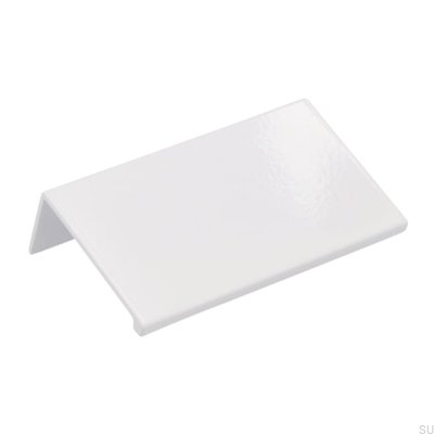 Möbelkanthandtag 2446 48 Metall Vit