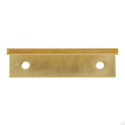 Möbelkanthandtag 2446 48 Guld Borstad