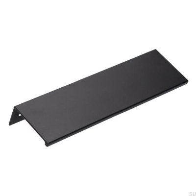 Möbelkanthandtag 2446 128 Metall Svart Mat