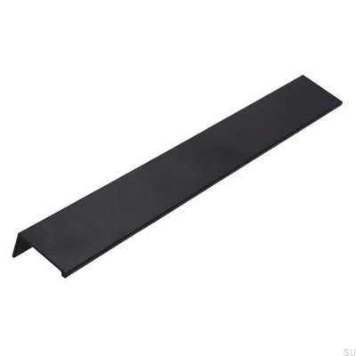 Möbelkanthandtag 2446 288 Metall Svart Mat