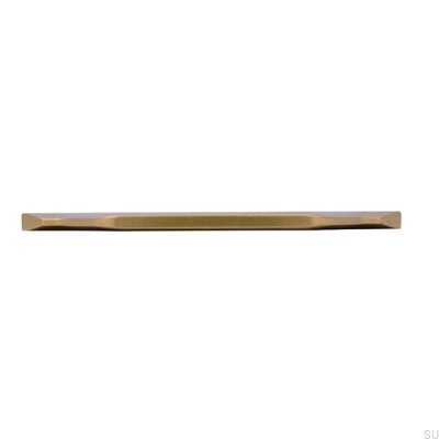 Avlångt möbelhandtag 2471 160 Antik Guld