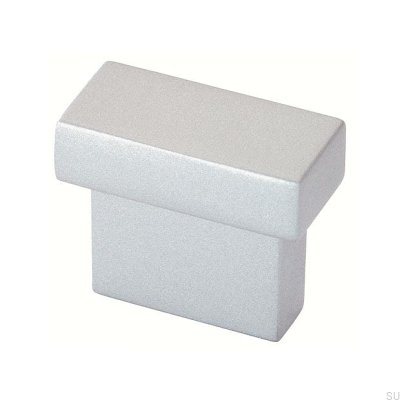 Avlångt möbelhandtag 1595 16 Matt Silver