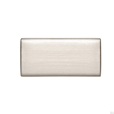 Avlångt möbelhandtag 1595 16 Silver Borstad