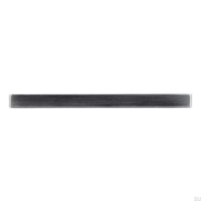 Avlångt möbelhandtag 2108 96 Antik Silver Borstad