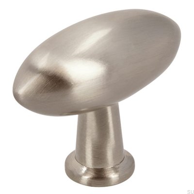 Möbelknopp 2039 Borstad Nickel