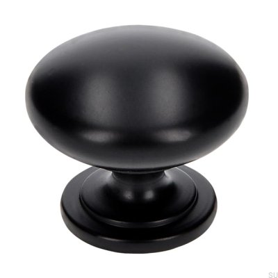Möbelknopp 1533 Metall Svart Matt