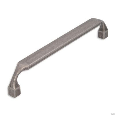 Avlångt möbelhandtag 2440 160 Tenn