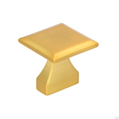 Möbelknopp 2439 16 Borstat guld