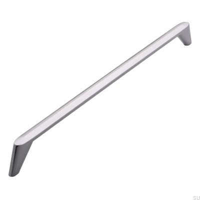 Långt möbelhandtag 2413 320 Polerad krom