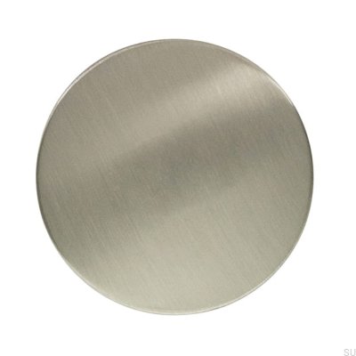 Möbelknopp 2087F Borstad Nickel