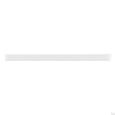 Avlångt möbelhandtag 2027 128 Metall Vit