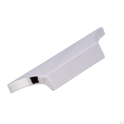 Avlångt möbelhandtag 2454 64 Polerad krom