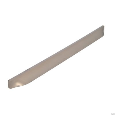 Avlångt möbelhandtag 2447 320 Borstad nickel