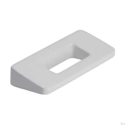 Avlångt möbelhandtag 2394 32 Metall Vit Mat