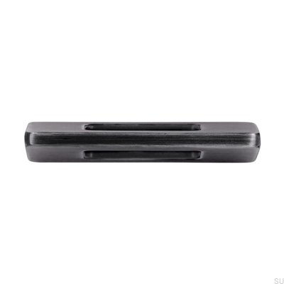 Avlångt möbelhandtag 2394 32 Antik Silver Borstad