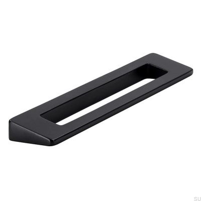 Avlångt möbelhandtag 2394 96 Metall Svart Mat
