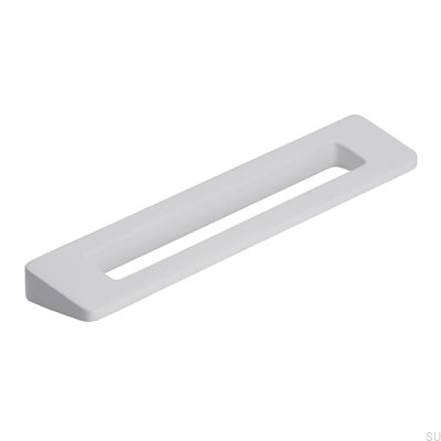 Avlångt möbelhandtag 2394 96 Metall Vit Mat
