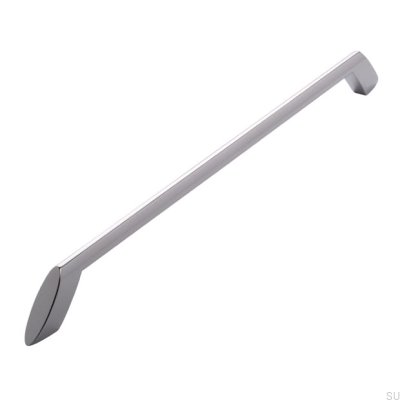 Avlångt möbelhandtag 2415 320 Polerad krom